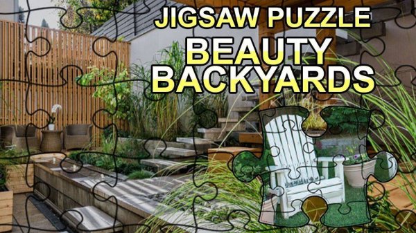 Garden Scene Jigsaw Assembly