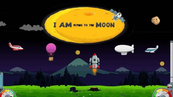 Sky Voyage: Wooden Rocket - Casual Game