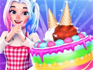 Cute Doll Cooking Cakes Online Game