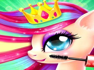 Princess Pony Unicorn Salon Online Game