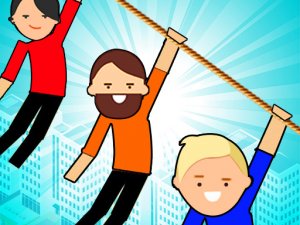 Zipline Rescue - Physics Puzzle Game