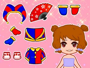 Lovely Doll Dress Up Game Online