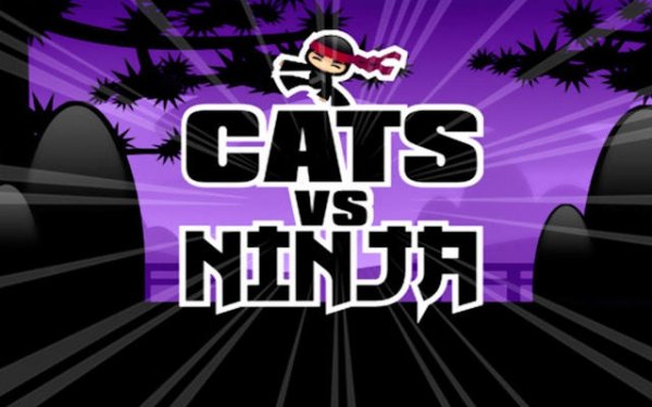 Cats vs Ninja Dodge Game