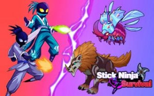 Stick Defender Survival Rogue-Like Arcade