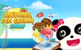 Animal Ice Cream Shop: Panda's Seaside Treats Online Game
