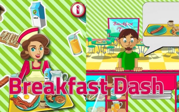 Breakfast Dash Cooking Game