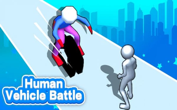 Human Vehicle Collection: Strategy & Action Online Game