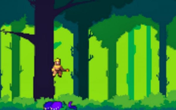Pixel Trek: Neon Jungle Sprint