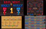 Kissy & Huggy: Puzzle Platformer Adventure Online Game