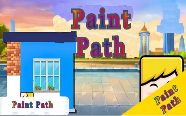 Paint Path Color Puzzle