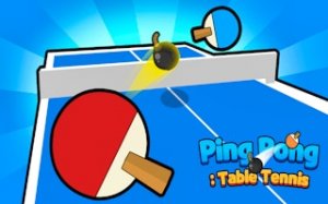 Virtual Table Tennis Sports Match