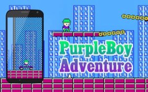 Purple Boy Adventure Platformer