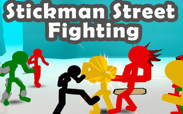 Stickman Street Champion 3D - Action Fighting Game