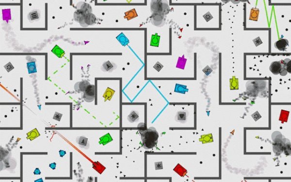 Tank Tactics Multiplayer Maze Battle Game