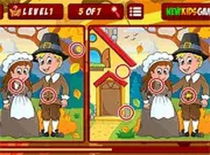 Fall Find the Changes Puzzle