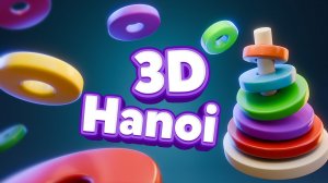 Hanoi 3D Puzzle Game