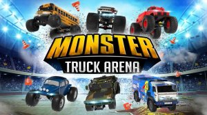 Monster Truck Arena Stunt Driving